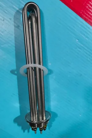 Solo Hoy RESISTENCIA SUMERGIDA TRIFASICA, ACERO INOX, DIAMETRO 64/50/37 MM, JUNTA PLANA 64/47MM, 220/380 V, 6000 W, LARGO 300/360 MM, SIN TUBO SONDA PARA TERMOSTATO, NECESITA BRIDA DE APRIETE / SUJECCION, A8891499