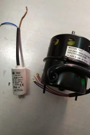 MOTOR CAMPANA CATA, 270W, 220V, 5,5 MICROFARADIOS, 6 CABLES,A41CA1031 Súper Precio