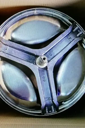 CESTO LAVADORA ZANUSSI, AEG, ELECTROLUX, TAMBOR+EJE, RECAMBIO ORIGINAL, CESTO 470X280MM, BOCA 310MM, EJE 106X30MM, CASQUILLO 35/14MM, 1320045154 Novedad