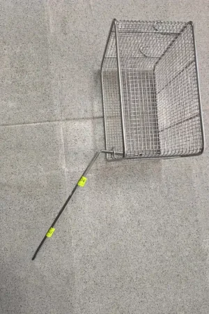 Envío Gratis CESTA FREIDORA, FONDO 260/240 MM, ANCHO 190 MM, ALTO 140 MM, MANGO DESMONTABLE,135946