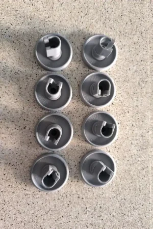 RUEDA CESTO INFERIOR LAVAVAJILLAS ELECTROLUX, AEG, 8 UNIDADES, DIAMETRO 40MM, GRIS, 50269970005 Popular