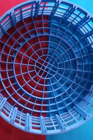 Stock Limitado CESTA LAVAVAJILLAS REDONDA, DIAMETRO 430 MM, ALTO 130 MM,A.V2472