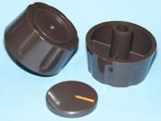 Precio De Fábrica MANDO PARA COCINA UNIVERSAL, PARA EJE DE 7,5 MM, COLOR MARRÓN, 73AB0035