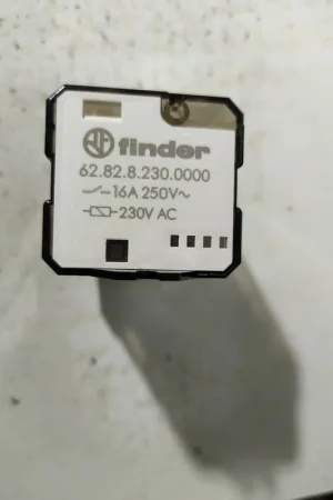 Stock Limitado RELE POTENCIA, 16A, BOBINA 220V, 2 CONTACTOS,FINDER 62.82.8.230.0000,A.K131,