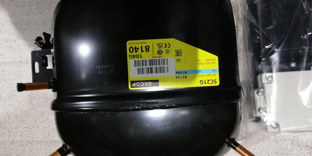 Bestseller COMPRESOR FRIGORIFICO, ALTA PRESION, R134, 5/8 CV, 220V, SECOP SC21G, 028557