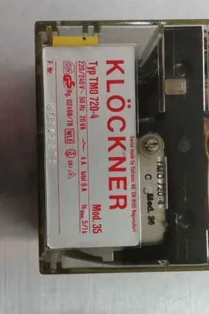 PROGRAMADOR QUEMADOR GASOLEO, KLOCKNER, MODELO 35, 220/240 V, TMO720-4 Novedad