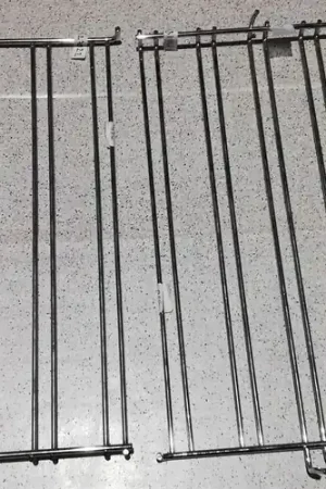 Novedad REJILLA HORNO ZANUSSI, PARRILLA REJILLA LATERAL IZQUIERDA+DERECHA HORNO AEG, SOPORTE BANDEJA, 2 UNIDADES, RECAMBIO ORIGINAL, 354/347/332/218/200MM, 944185146