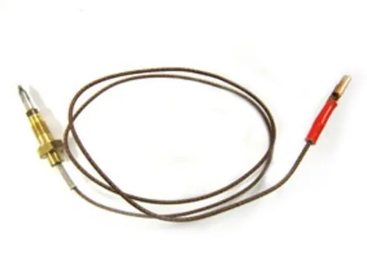 Última Versión TERMOPAR COCINA VITROCERÁMICA FAGOR, TEKA, INDESIT, BEKO, LARGO 600MM, TERMINAL. 8 mm. Cabeza hexagonal10 mm. M6x0,75x15, contacto llama 13 MM,RECAMBIO ORIGINAL, 44FA0729