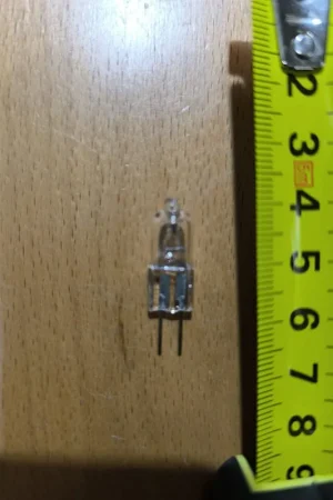 Directo De Fábrica BOMBILLA HALOGENA HORNO, G4, 12V, 20W, 300ºC, 32X3 MM,X002C5PPNV