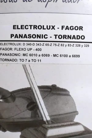 BOLSA ASPIRADOR TORNADO, PAQUETE 5 BOLSAS PAPEL, VER FOTO MODELOS MARCAS, F-708 Envío Gratis