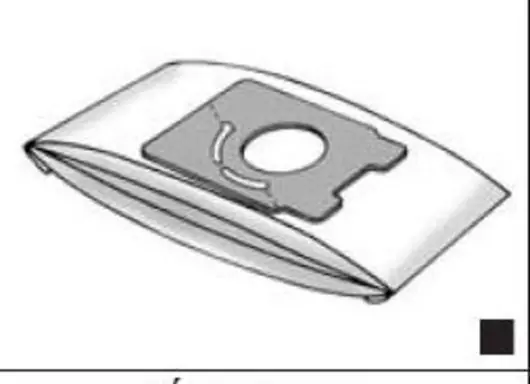 Bestseller BOLSA ASPIRADOR PANASONIC, PAQUETE DE 5 BOLSAS, MC3300, MC3310, MC3319, 7953430040, F-653