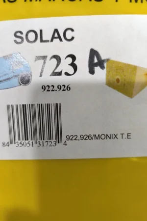 No Te Lo Pierdas BOLSA ASPIRADOR SOLAC, MONIX, CAJA 5 BOLSAS, CARTON 83MM, DIAMETRO 44MM,723A
