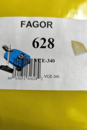 BOLSA ASPIRADOR FAGOR, CAJA 5 BOLSAS PAPEL, CARTON 108MM, DIAMETRO 48MM,VCE340 Oferta Especial