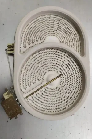 PLACA RADIANTE FUEGO VITROCERAMICA DOBLE AEG, 2400 W, 230 V, 1400557372017,3740639012 Precio Reducido