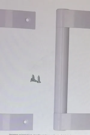 TIRADOR PUERTA FRIGORIFICO SCHNEIDER, VESTEL, LONGITUD 198MM, 2 UNIDAD, DISTANCIA TORNILLOS 165MM, BLANCO, 35VE0005A Últimas Unidades