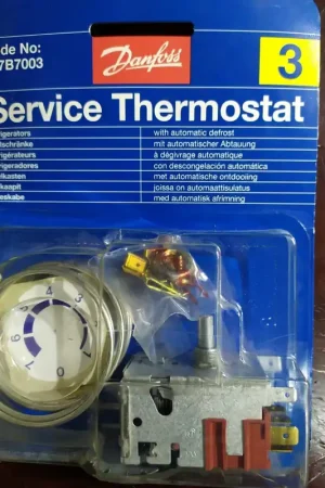 Devolución Gratuita TERMOSTATO FRIGORIFICO FAGOR, 2 PUERTAS, RECAMBIO ALTERNATIVO, DANFOSS, -27 +3,5ºC, CAPILAR 1600MM,AS0037853,