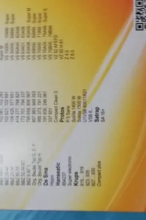 BOLSA ASPIRADOR BOSCH, CAJA 4 BOLSAS+ 1 FILTRO, RECAMBIO ALTERNATIVO, VER FOTO MODELOS, 7811007 Precio Rebajado