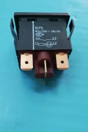 PULSADOR LAVAVAJILLAS SAMMIC, PULSADOR LUMINOSO, 4 CONTACTOS, 35/22MM, 16A, 250V, 521576 Promoción