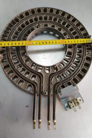 Más Vendido RESISTENCIA SECADORA OTSEIN, CANDY, LLEVA TIEMPO EN ALMACEN LIGERAMENTE PASIVADA, DIAMETRO 295 MM, CON TERMOSTATO, 1050W/950W, 220V,65CY004