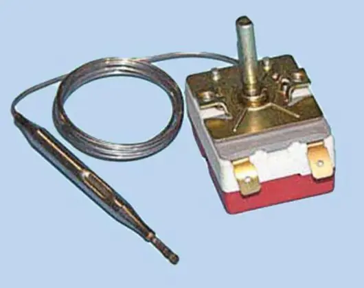 TERMOSTATO ESTÁNDAR PARA FREIDORA, 16A, 250V, 50/205 ºC,LARGO EJE 25MM,39UN0051 Oferta