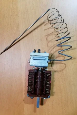 Gran Oferta CONMUTADOR+TERMOSTATO HORNO COCINA CORBERO, ZANUSSI, 6 POSICIONES, 3427525211, 3427567213