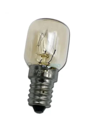 Precio De Oferta BOMBILLA HORNO, ESTANDAR,25W, 220V, CASQUILLO E14, 300ºC,33CU106